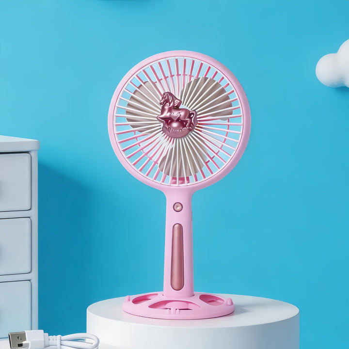 Women's Portable Mini Fan with Creative Animal Design Bowlift