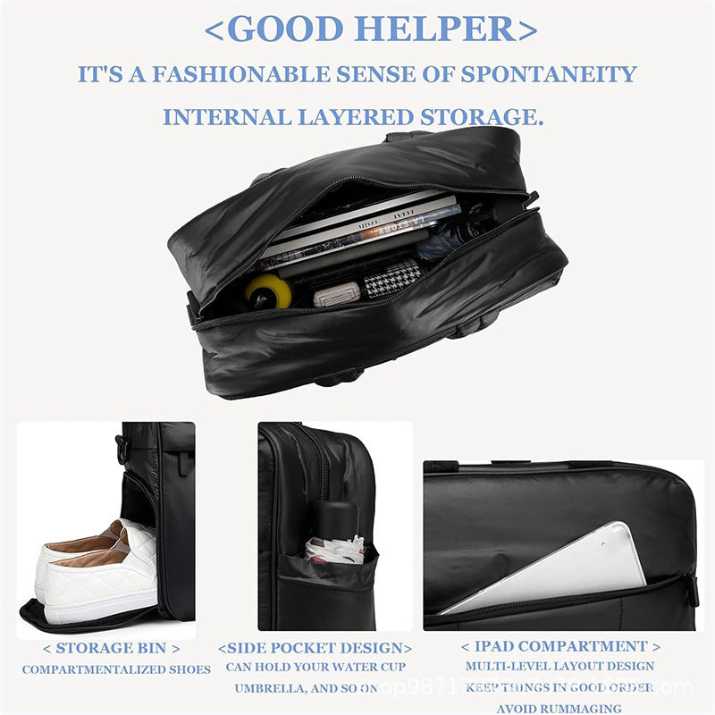 Multifunctional tote bag with insulated interior compartment Bowlift