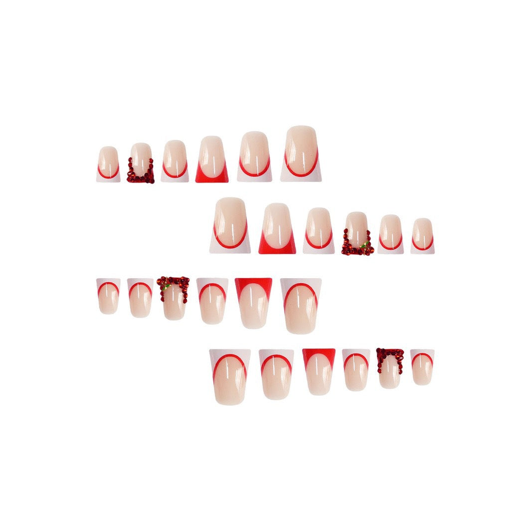 Festive Nail Art Extensions Bowlift