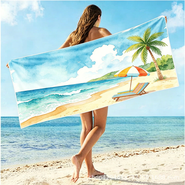 Ladies Beach Towel Bowlift