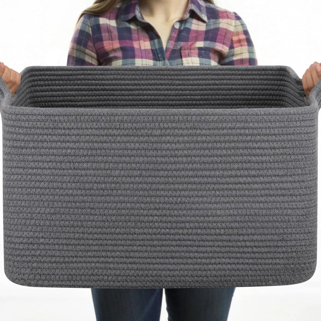 Women Versatile Storage Basket with Sturdy Handles Bowlift