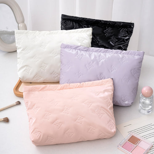 Fashionable Butterfly-Embossed Clutch Bowlift