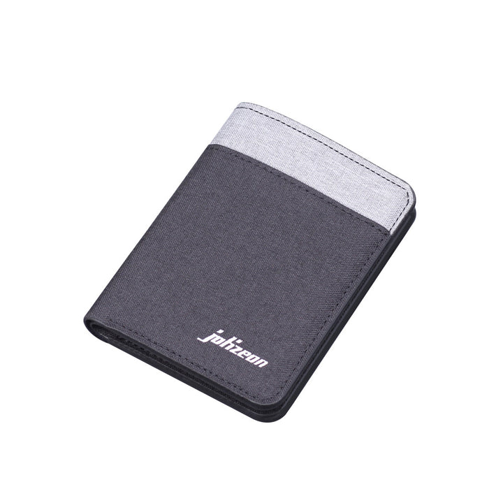 RFID-Safe Fabric Card Holder