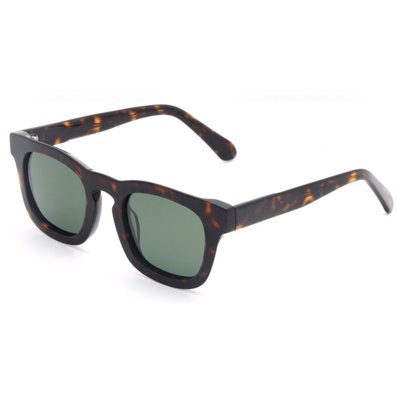 Women's fashionable sunglasses with modern, transparent frame Bowlift