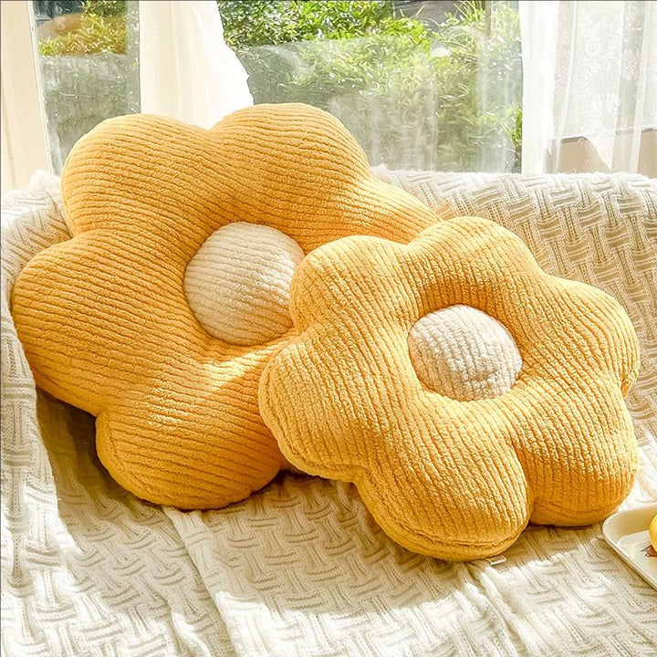 Flower-shaped cuddly pillow Bowlift