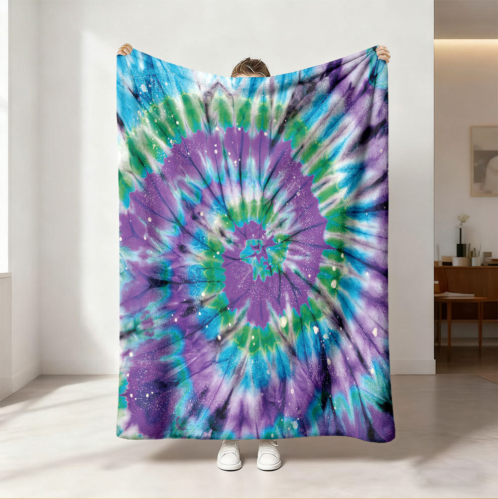 Soccer-Themed Fleece Blanket
