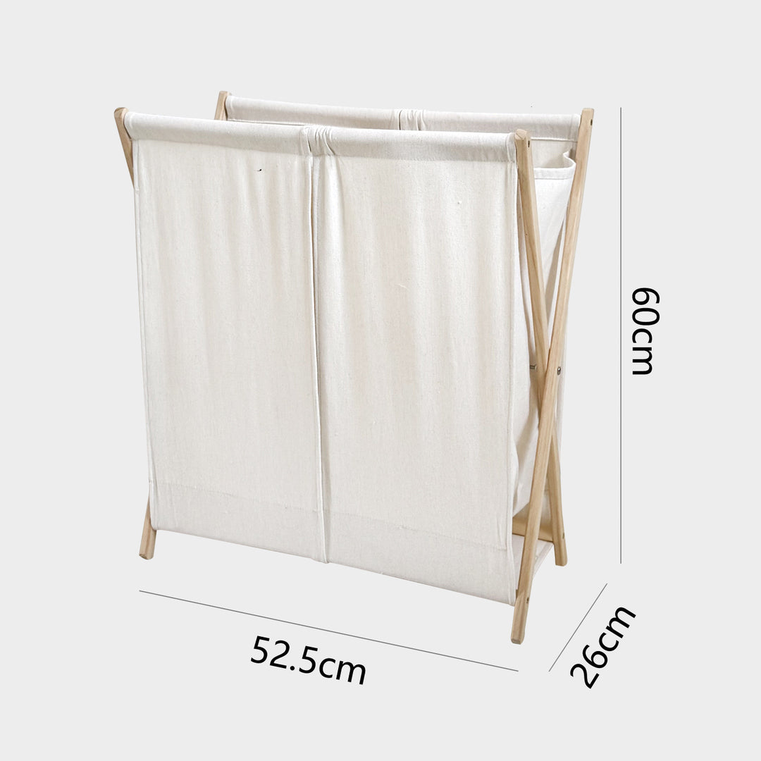 Laundry basket with practical folding mechanism Bowlift