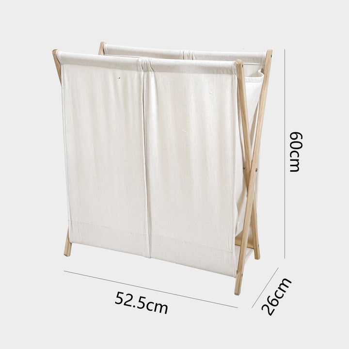 Laundry basket with practical folding mechanism Bowlift