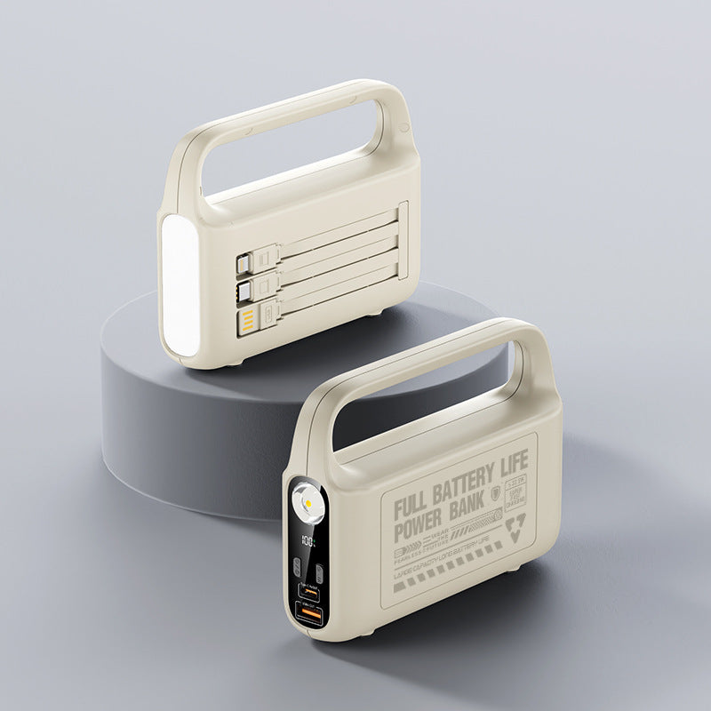 Portable power bank with light function Bowlift