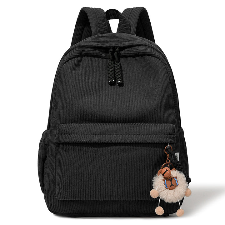 Cute Corduroy Backpack Bowlift