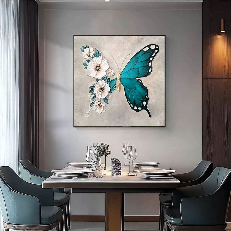 3D Butterfly Floral Wall Art