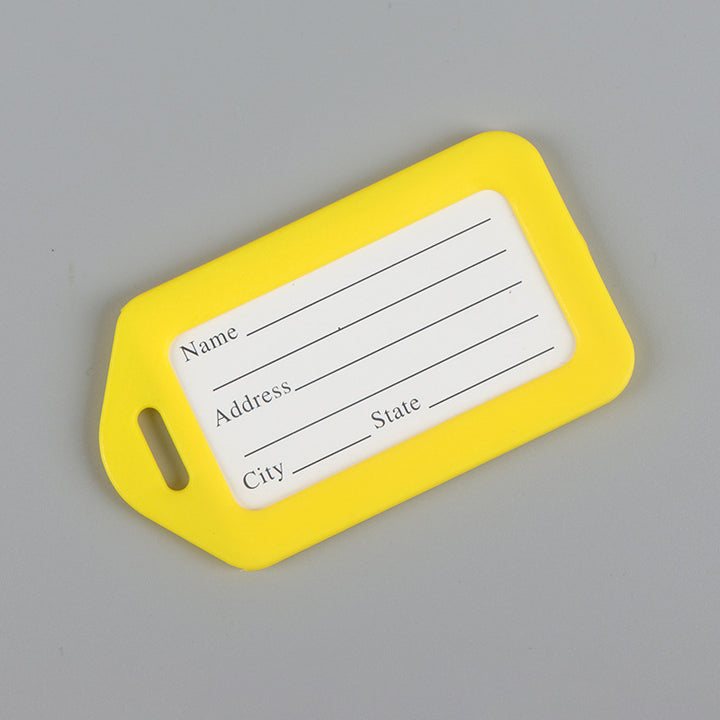 Durable Travel Identification Tag Bowlift