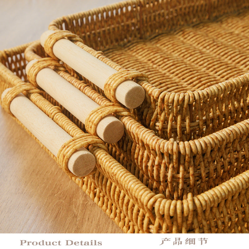 Woven Serving Tray Bowlift