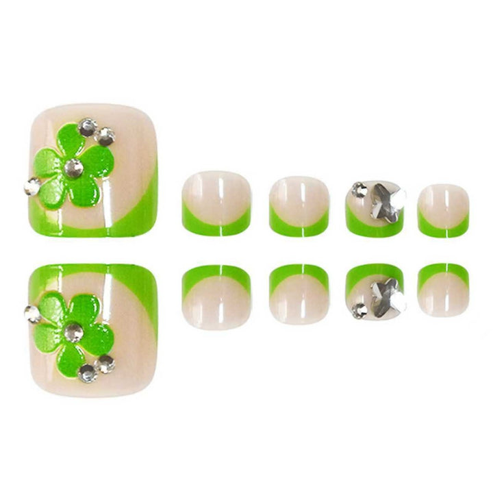 Decorative Toe Nail Art Extensions Bowlift