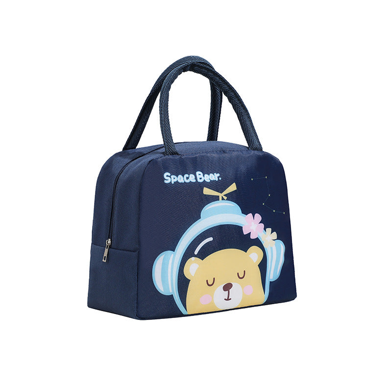 Insulated Lunch Bag with Playful Fox Design Bowlift