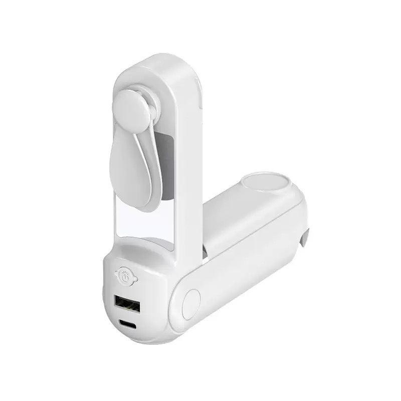 Women Portable USB Fan with Flexible Mount Bowlift
