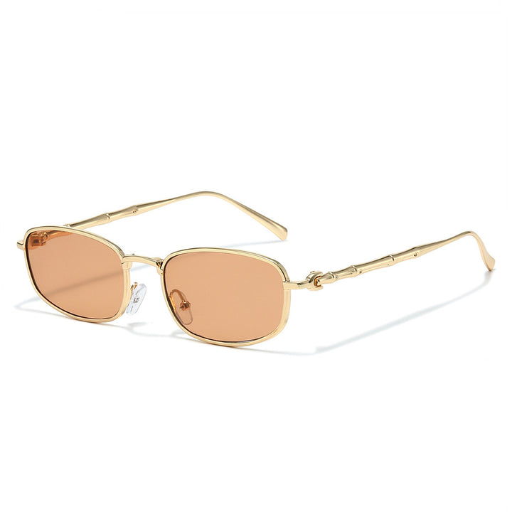 Chic Bamboo-Inspired Frame Sunglasses Bowlift