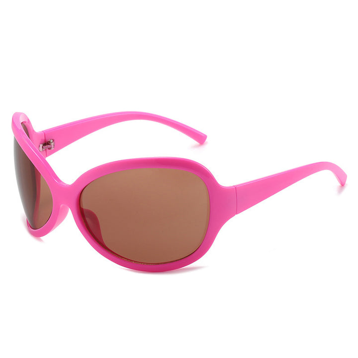 Stylish Oversized Shield Sunglasses Bowlift 1787812453