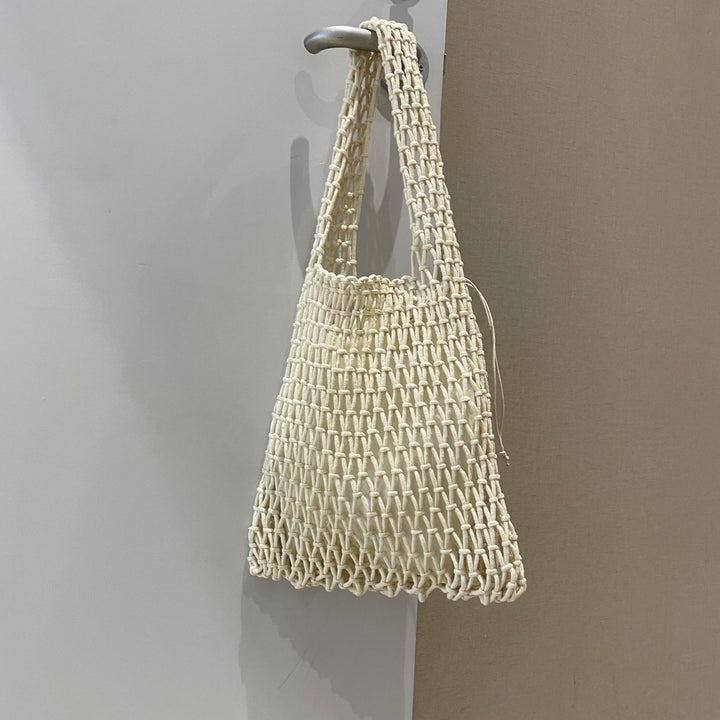 Handcrafted mesh tote bag Bowlift