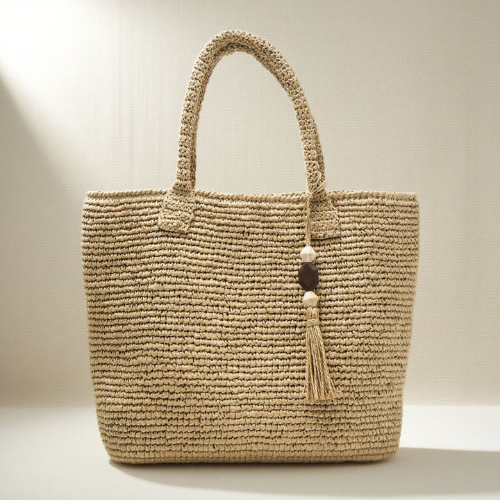 Macramé bag with tassel details Bowlift