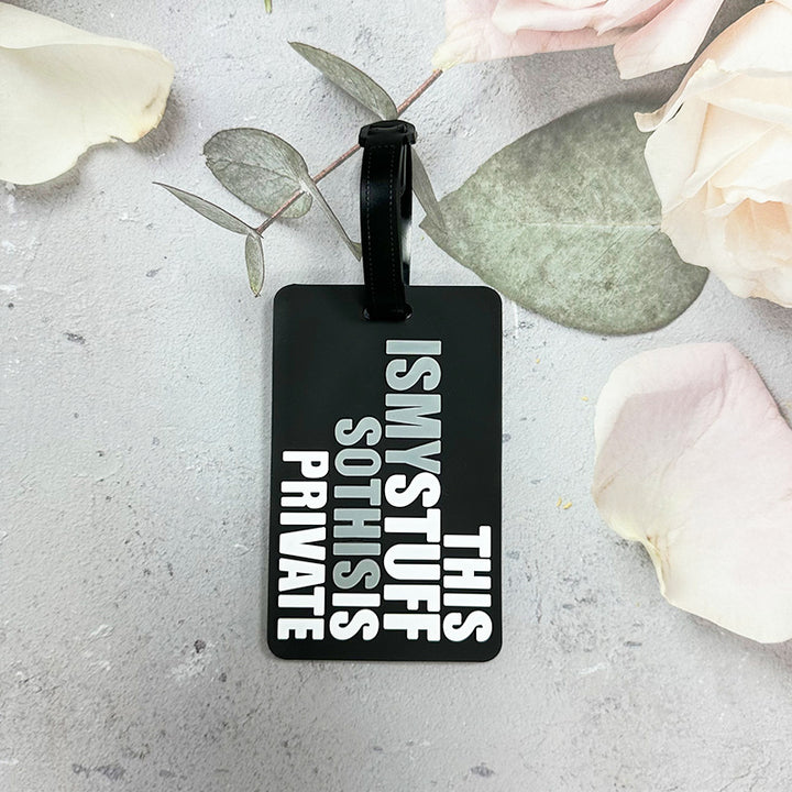 Adventure-Themed Luggage Tag Bowlift