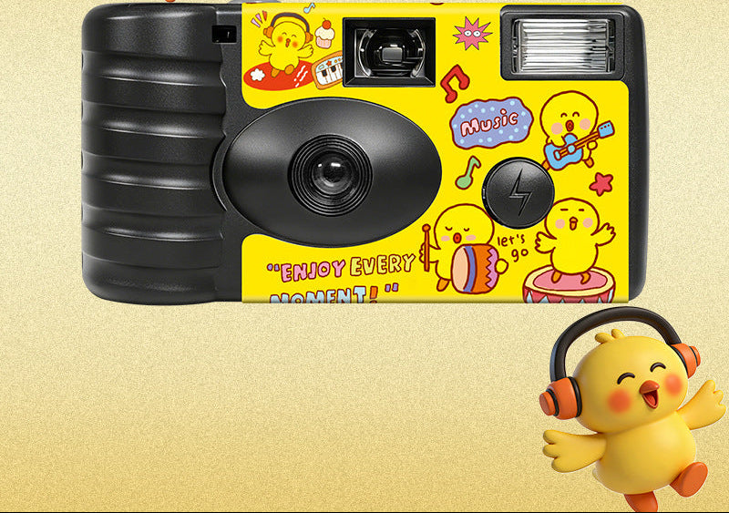 Creative-Themed Film Camera Bowlift