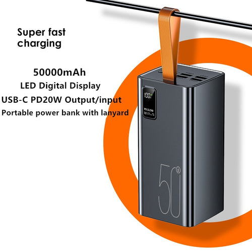 Super Compact Power Bank with Digital Charge Level Display Bowlift