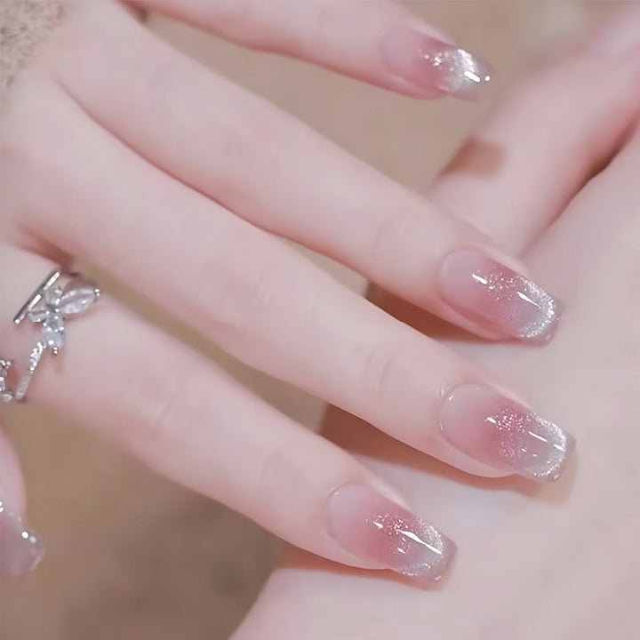 Glitter Ombre Press-On Nail Tips Bowlift