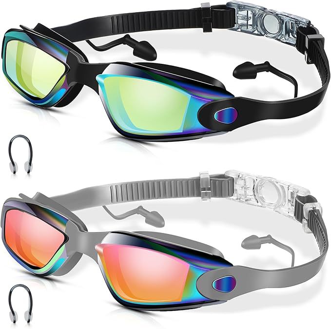 High-quality swimming goggles with anti-fog and UV protection technology Bowlift