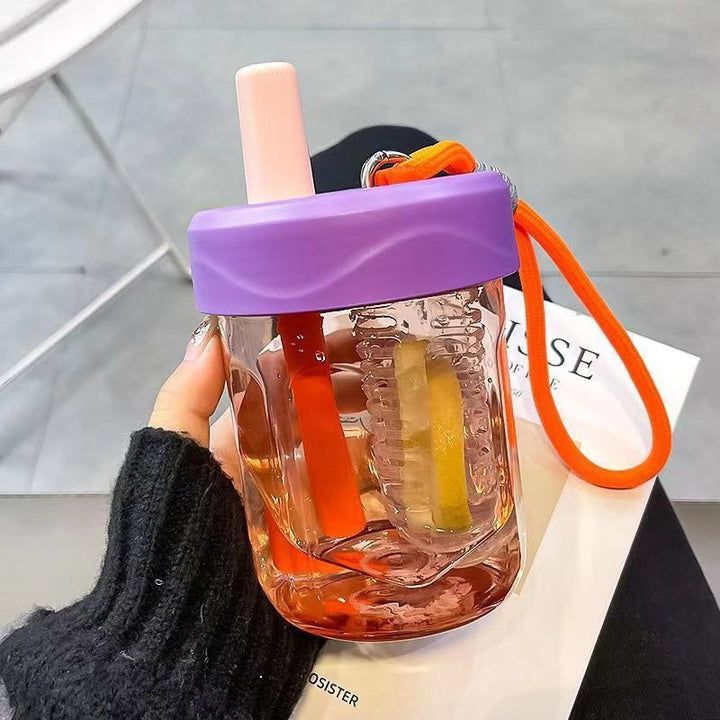 Women Multifunctional Fruit Infuser Bottle Bowlift