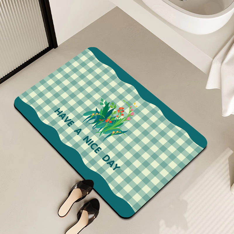 Charming Decorative Bath Mat Bowlift