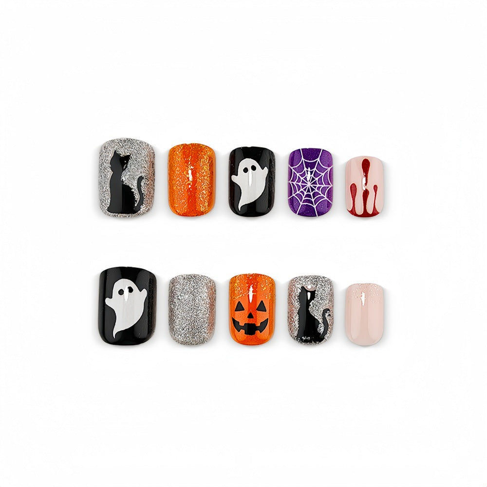 Creative Halloween Fake Nails Bowlift