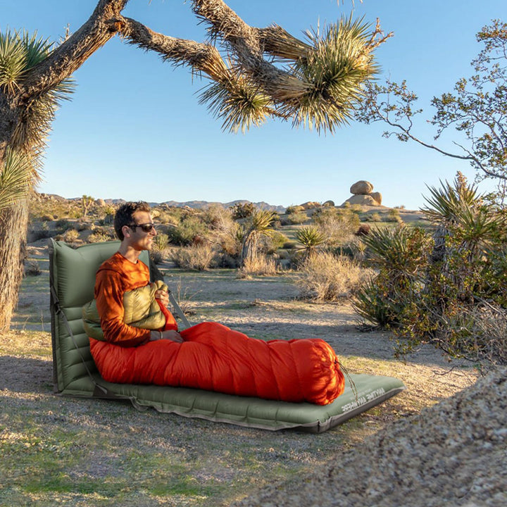 Comfortable camping sleeping seat cushion Bowlift