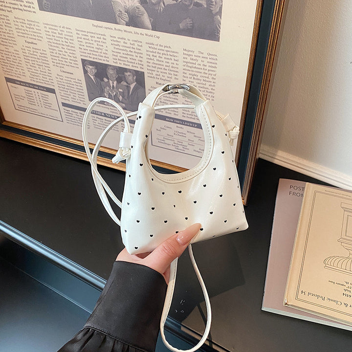 WoCute Heart-Patterned Mini Shoulder Bag Bowlift