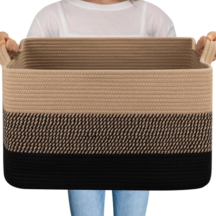 Women Versatile Storage Basket with Sturdy Handles Bowlift