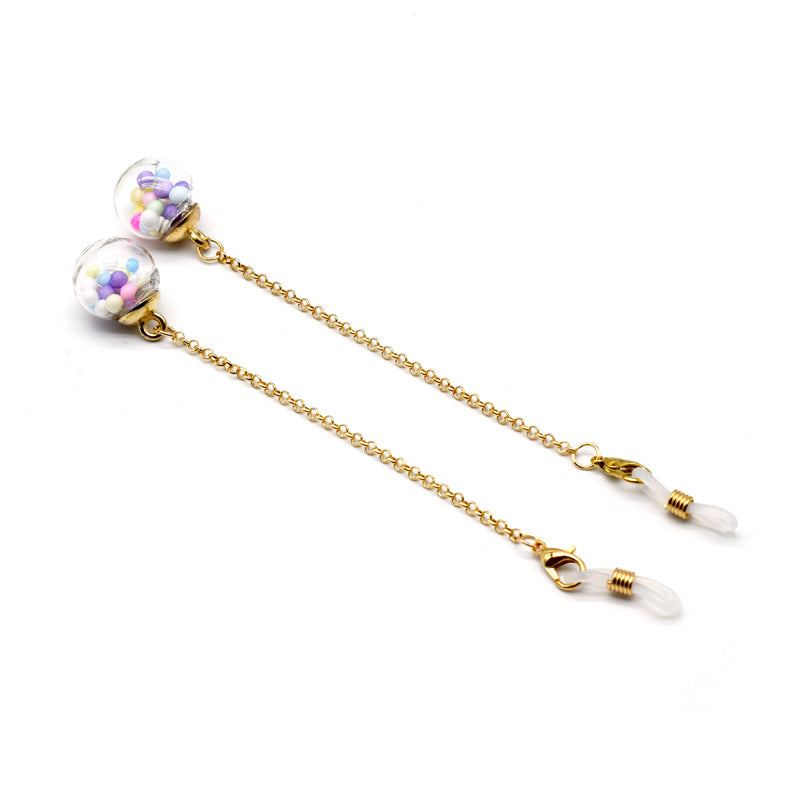 Decorative Chain Eyewear Holder Bowlift