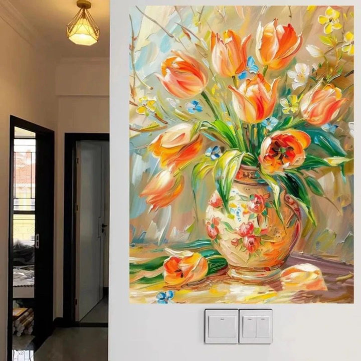 Floral Still Life Canvas Art Bowlift