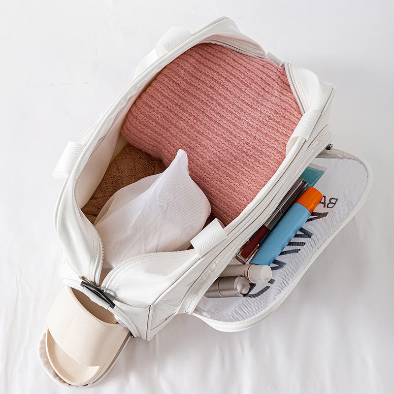 Sporty Swim Bag With Additional Compartments Bowlift