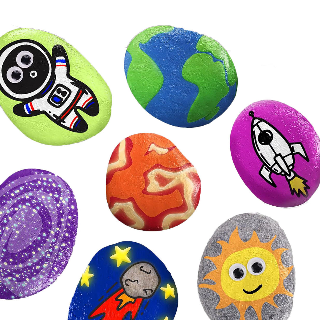 Unisex Creative Paint and Craft Set with Stone Motifs Bowlift