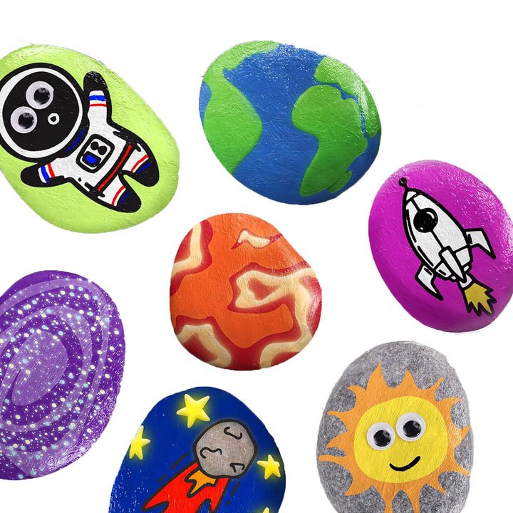 Unisex Creative Paint and Craft Set with Stone Motifs Bowlift