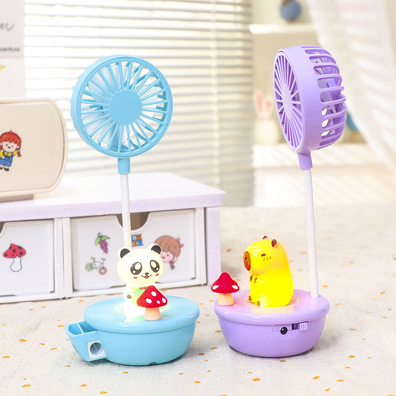 Women's USB Table Fan with LED Design Bowlift