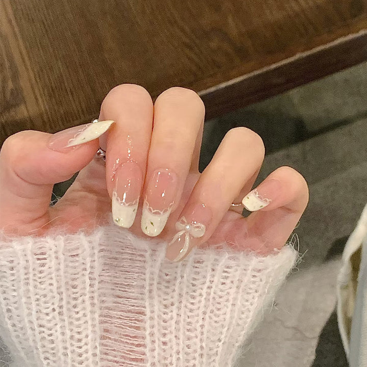 Premium Acrylic Press-On Nail Tips Bowlift