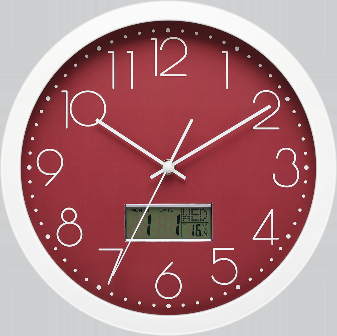 Digital watch with temperature and date display Bowlift