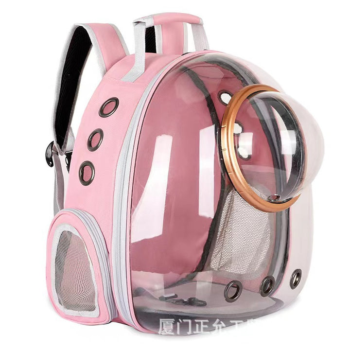 Unisex Transparent Pet Backpack with Ventilation Function Bowlift