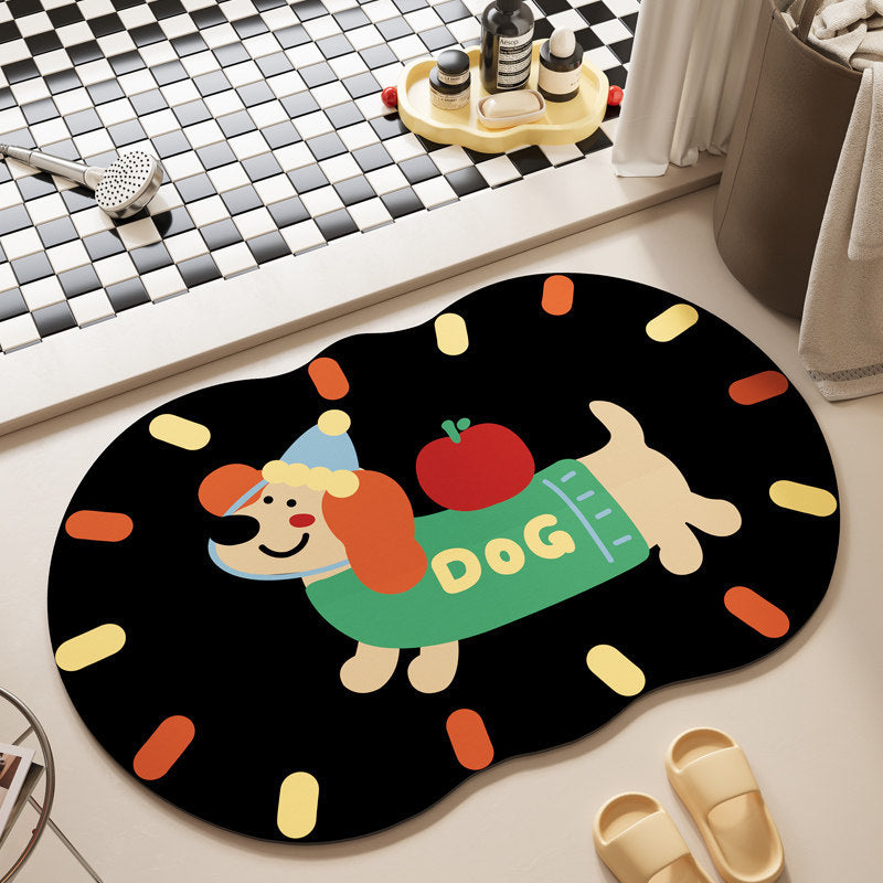 Decorative Bath Mat Bowlift