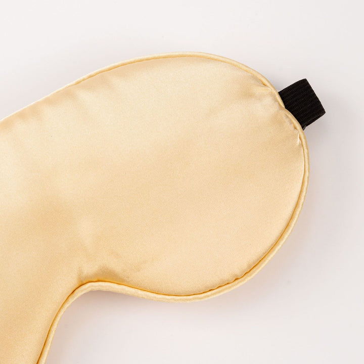 Unisex nan ergonomic sleep mask with adjustable elastic band and soft satin surface Bowlift