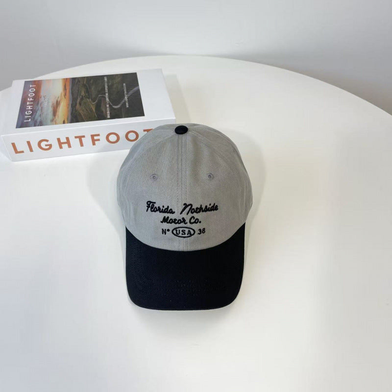 Men's Vintage-Inspired Cotton Baseball Cap Bowlift