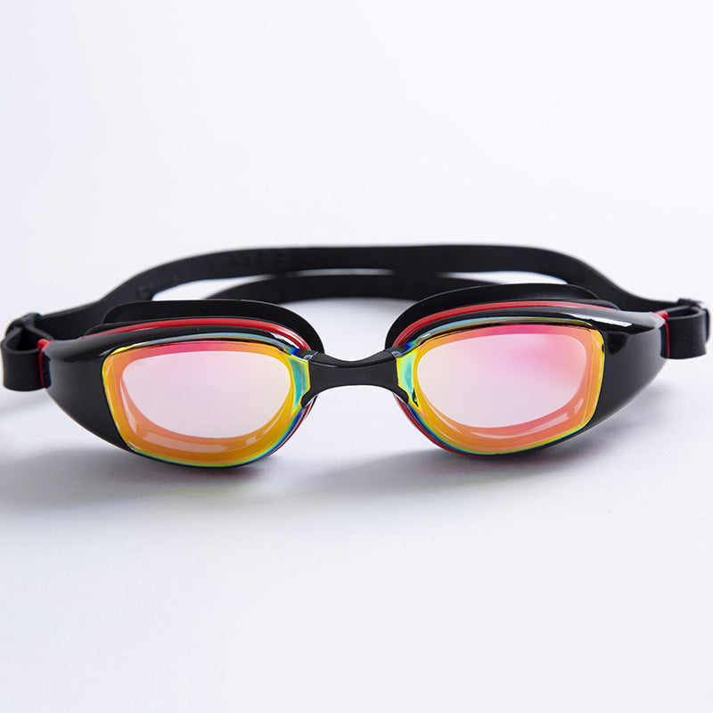 Swim goggles with extended field of vision technology Bowlift