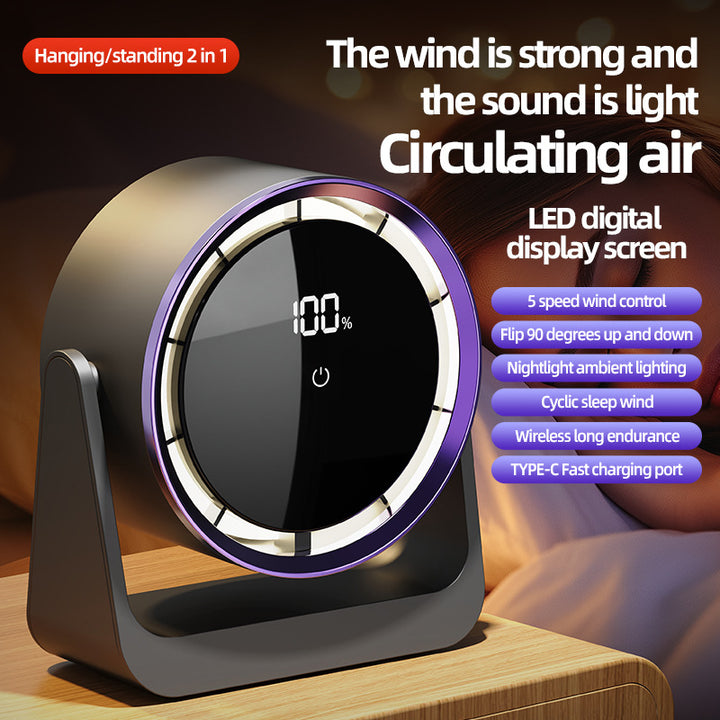 Desktop Air Circulator Fan Bowlift