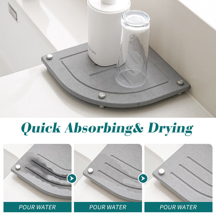 Kitchen Corner Sink Protector Mat